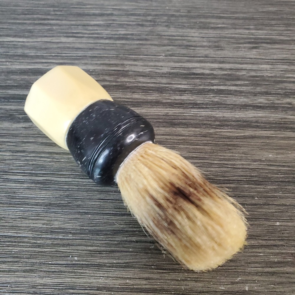Made Rite Pure Badger‎ Hair 20 Shaving Brush Vintage Made In USA Sterilized